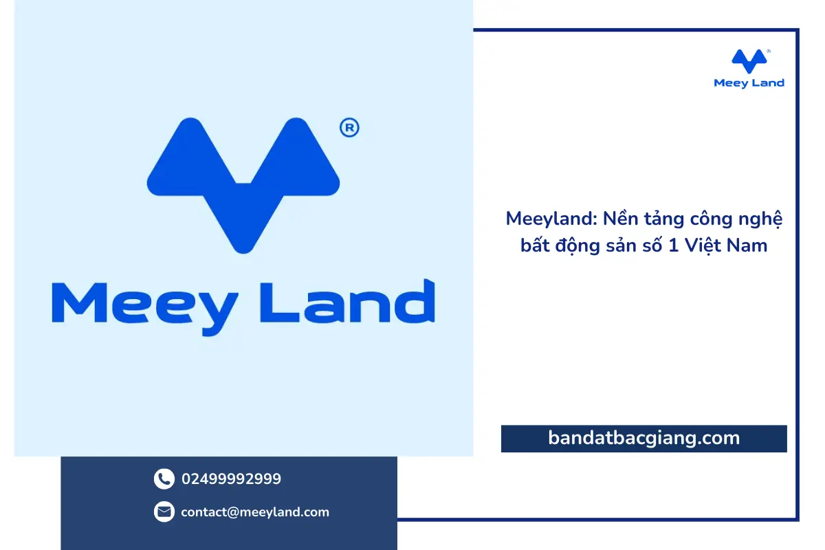 Meeyland: Nền tảng công nghệ bất động sản số 1 Việt Nam