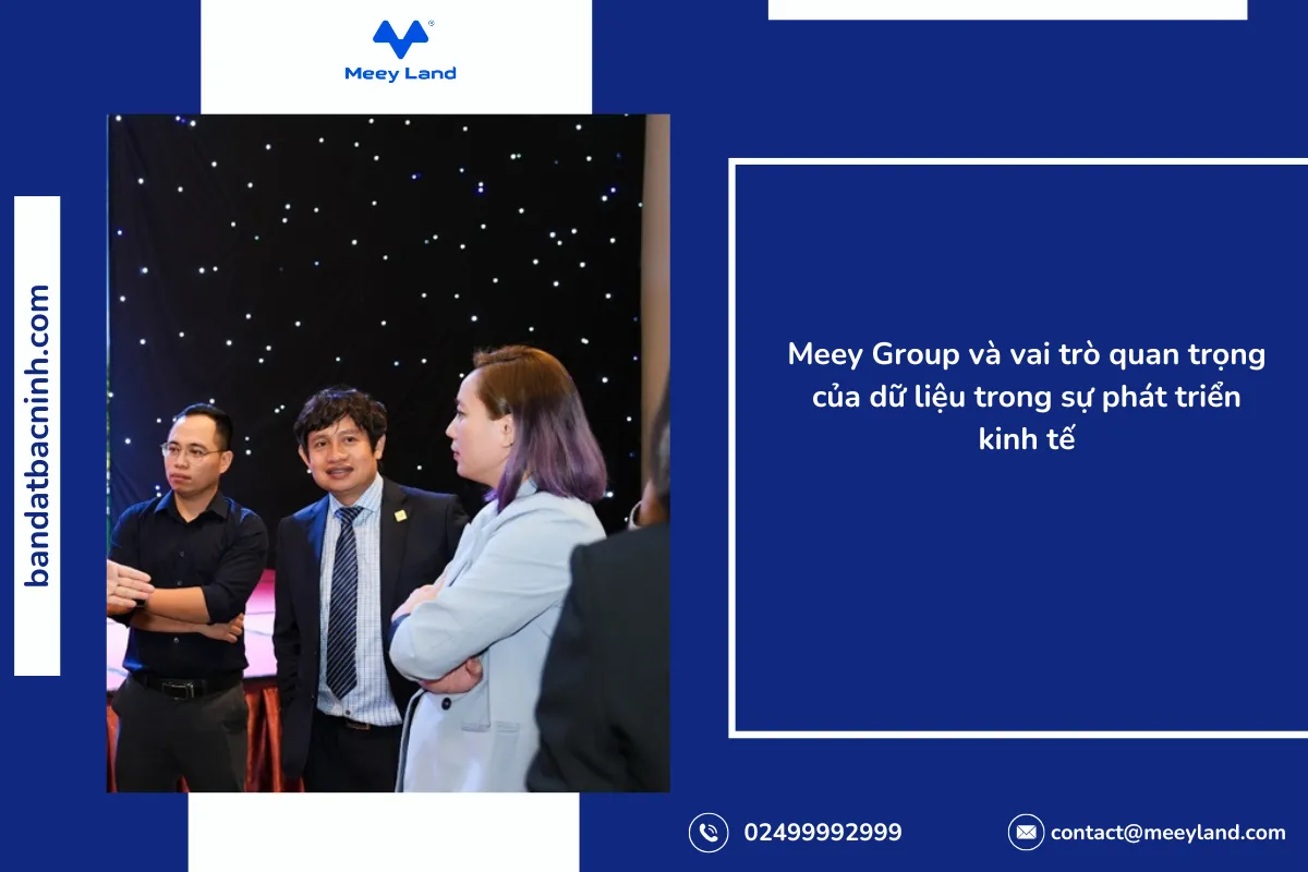 Dự án Meey Group Khai thác dữ liệu như một tài nguyên quý giá cho nền kinh tế