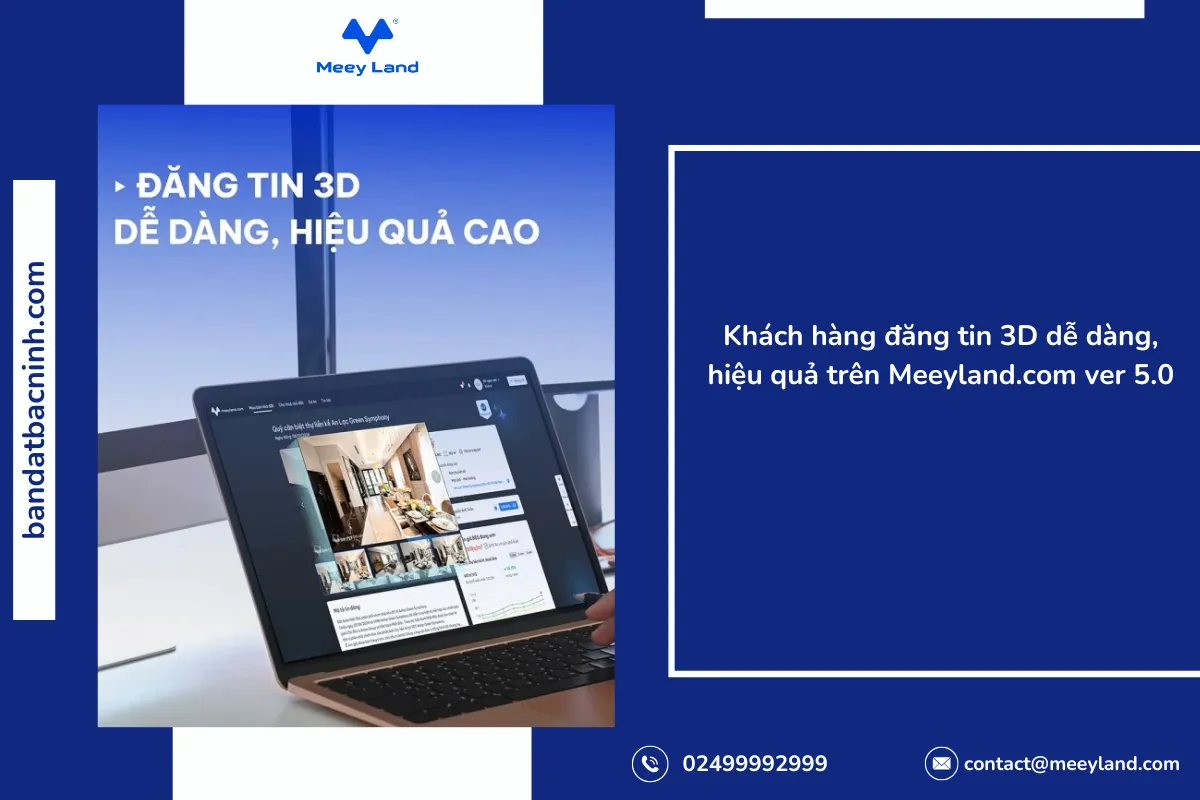 Phiên bản mới của Meeyland.com Giải pháp hiệu quả cho môi giới bất động sản