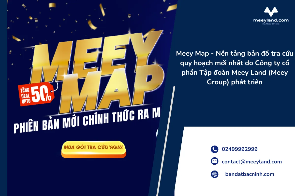 Meey Map Ver 3.0 Cuộc cách mạng mới trong công nghệ tra cứu quy hoạch bất động sản