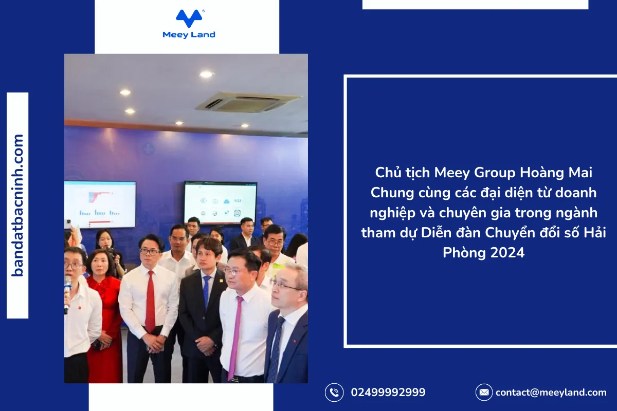 Sản phẩm AI của Meey Group thu hút sự chú ý tại Diễn đàn 'Chuyển đổi số Hải Phòng 2024'