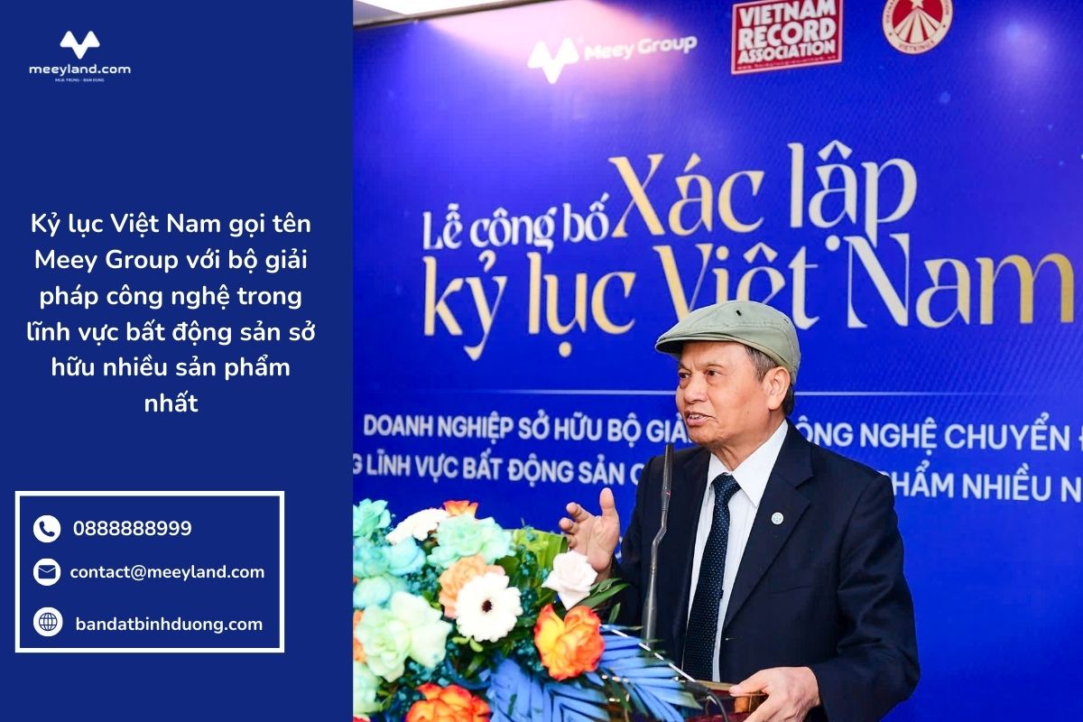 Tiến sĩ Lê Doãn Hợp, Nguyên Bộ trưởng Bộ Thông tin và Truyền thông, Chủ tịch Hội đồng Xác lập, Tổ chức Kỷ lục Việt Nam đánh giá cao những đóng góp của Meey Group trong công cuộc chuyển đổi số quốc gia.