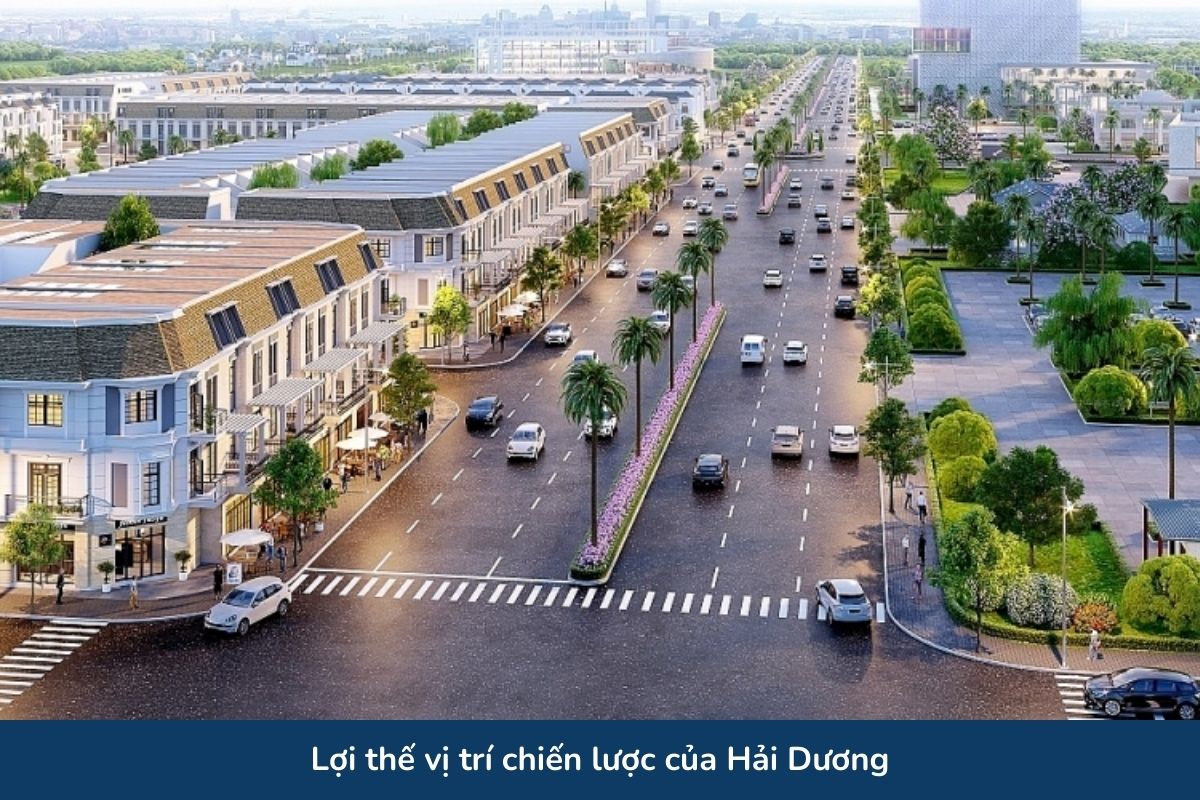 Lợi thế vị trí chiến lược của Hải Dương