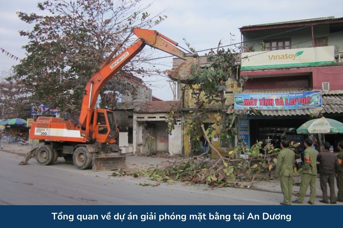 Tổng quan về dự án giải phóng mặt bằng tại An Dương