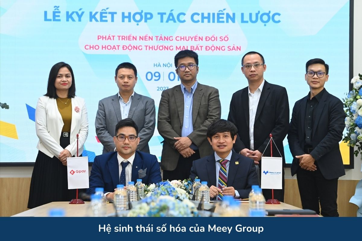 Hệ sinh thái số hóa của Meey Group