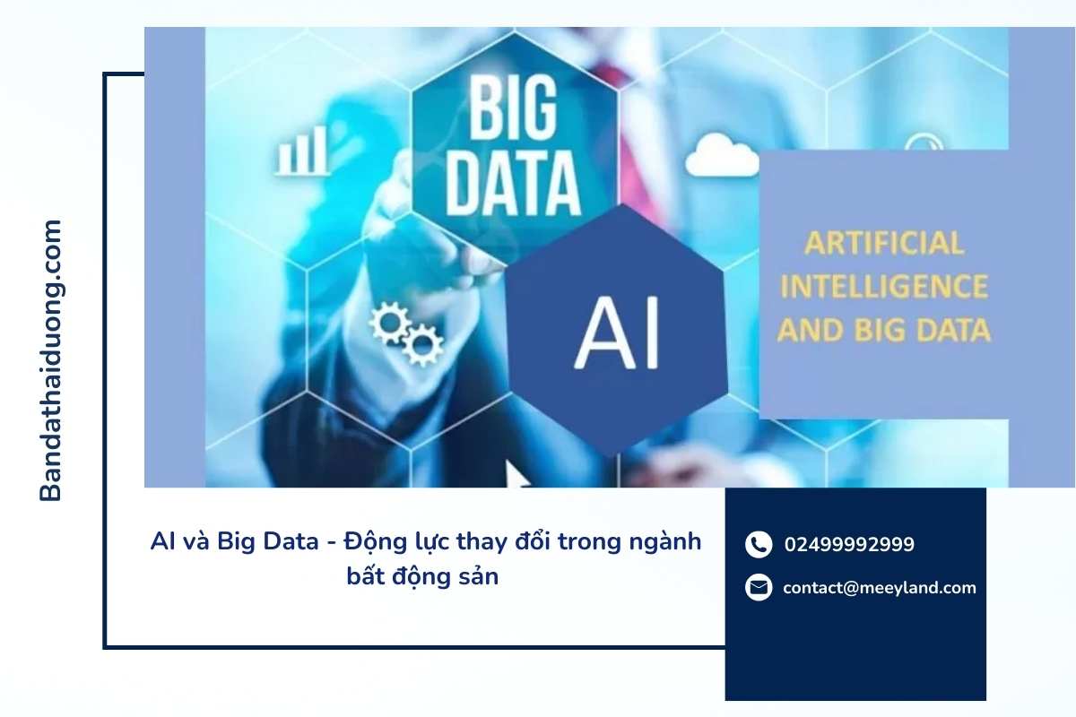 AI và Big Data - Động lực thay đổi trong ngành bất động sản