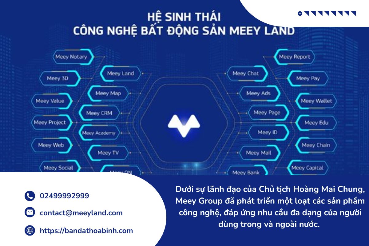Chủ tịch Hoàng Mai Chung, Meey Group
