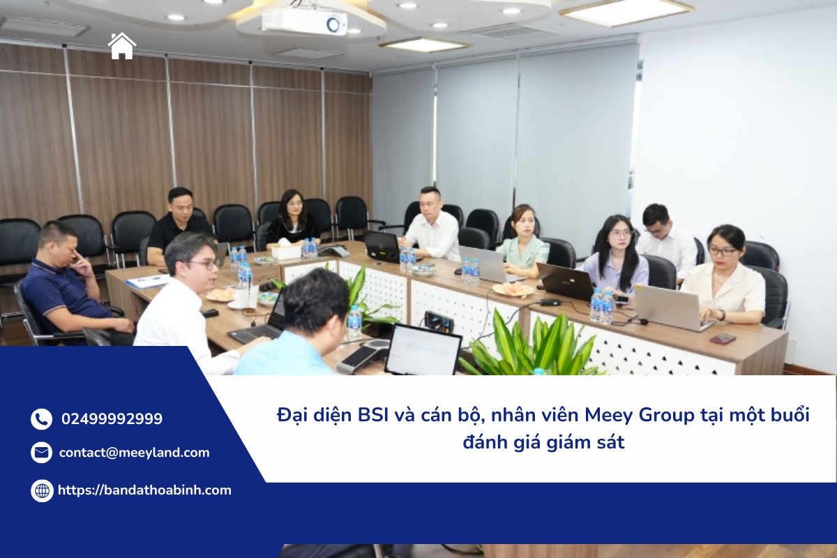 Meey Group đạt tiêu chuẩn ISO