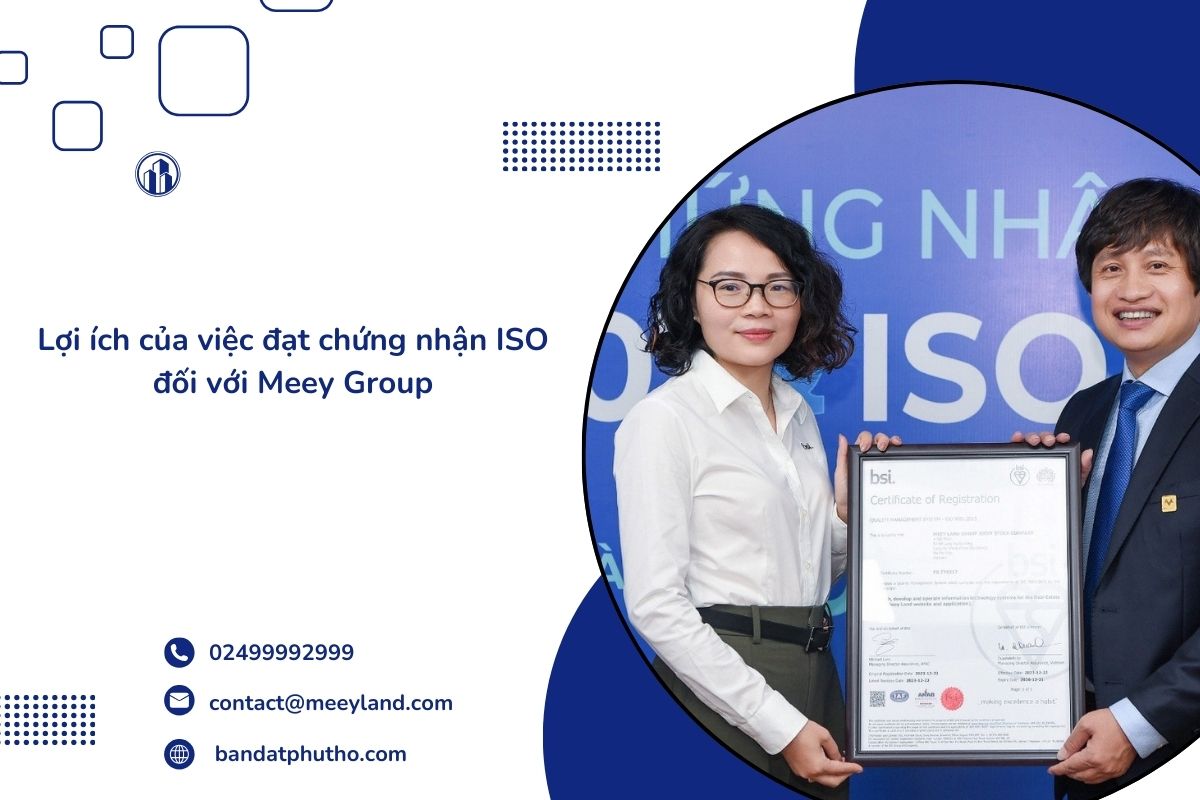 Meey Group Được Chứng Nhận Tiêu Chuẩn ISO