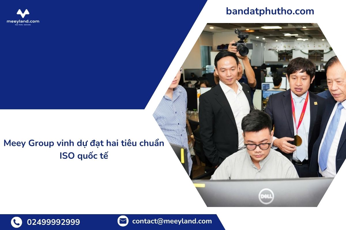 Meey Group Được Chứng Nhận Tiêu Chuẩn ISO