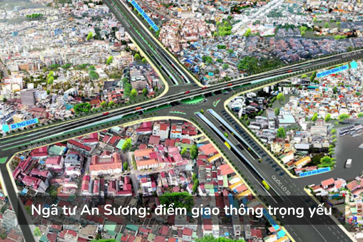 Ngã tư An Sương điểm giao thông trọng yếu