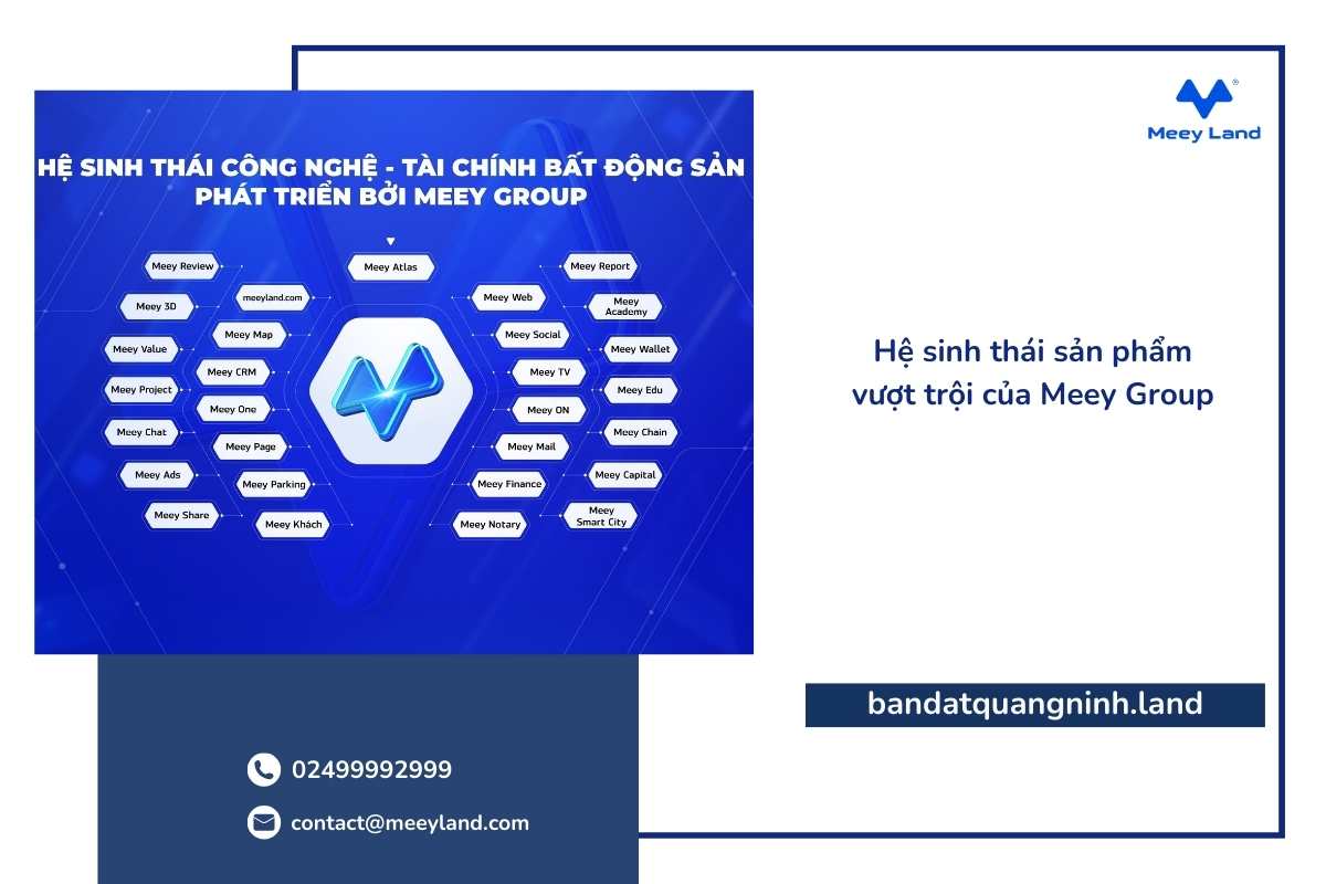 Meey Group có sự phát triển nhanh chóng với hệ sinh thái sản phẩm vượt trội