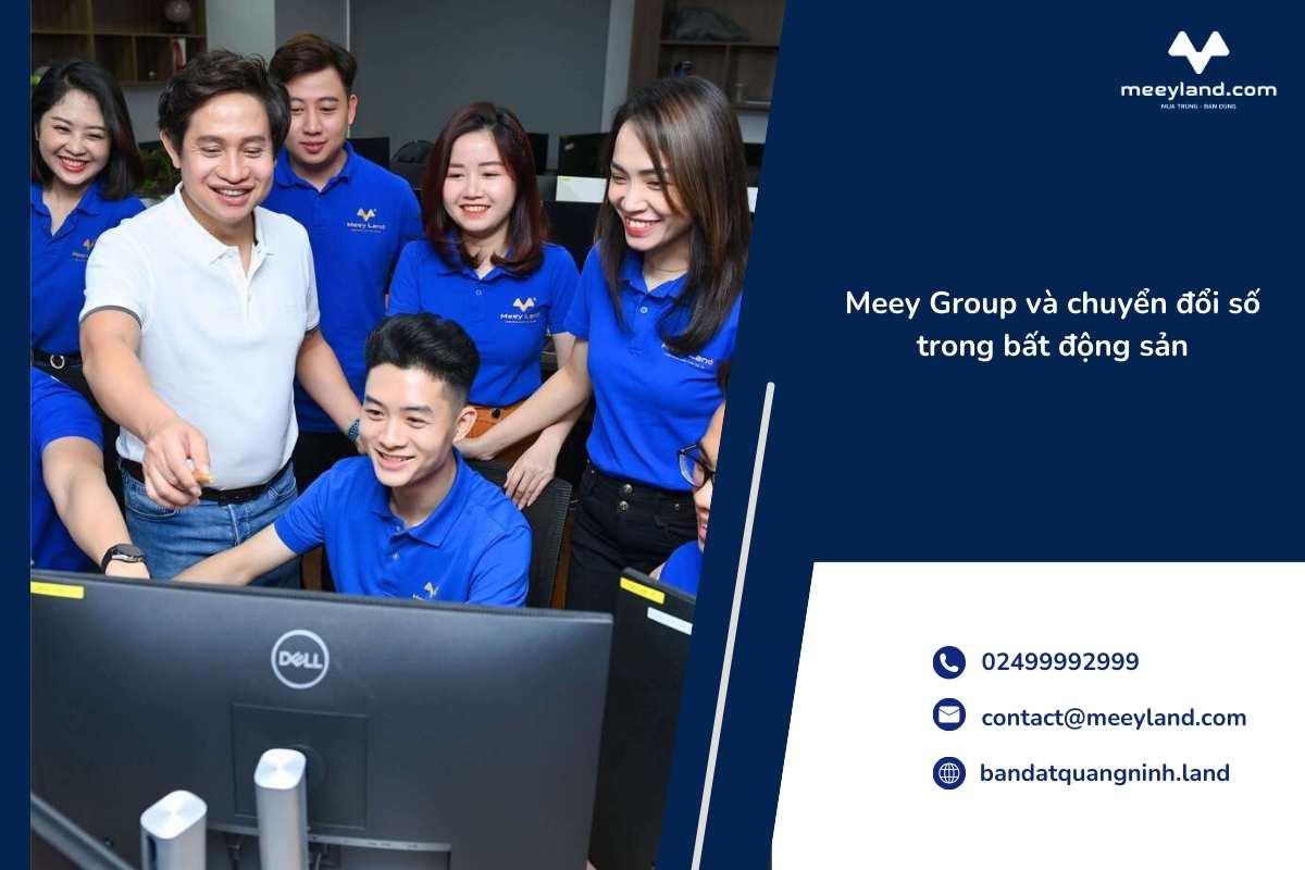 Meey Group là một trong những doanh nghiệp đi đầu trong công cuộc chuyển đổi số trong bất động sản