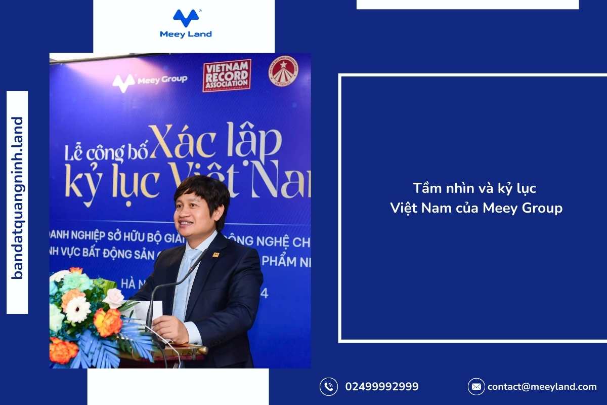 Ông Hoàng Mai Chung phát biểu tại Lễ công bố xác lập kỷ lục