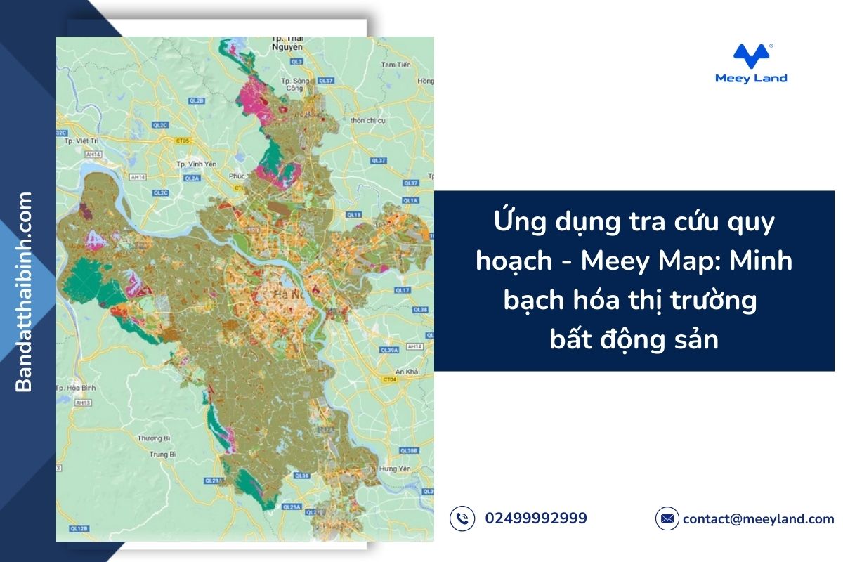 Ứng dụng tra cứu quy hoạch - Meey Map_ Minh bạch hóa thị trường bất động sản