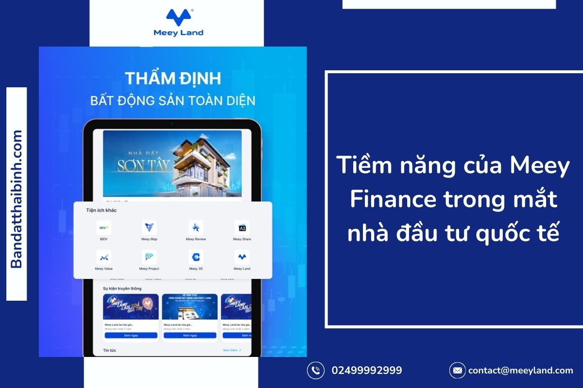 Tiềm năng của Meey Finance trong mắt nhà đầu tư quốc tế