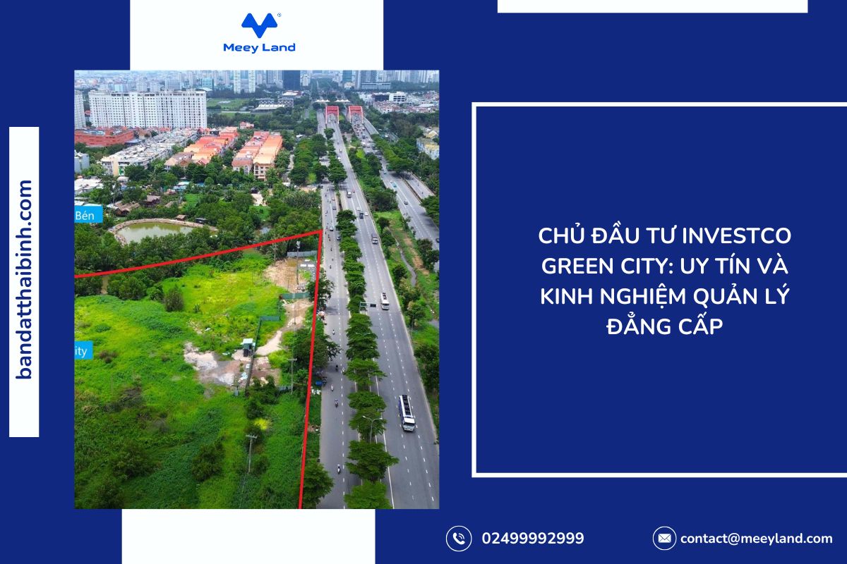 Investco Green City: Dự án đô thị hiện đại và tiện nghi