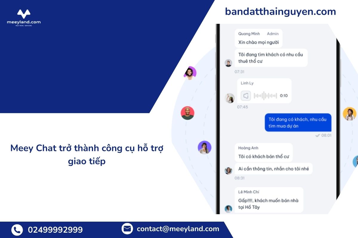 Meey Chat – Khả năng tùy biến và tối ưu giao tiếp