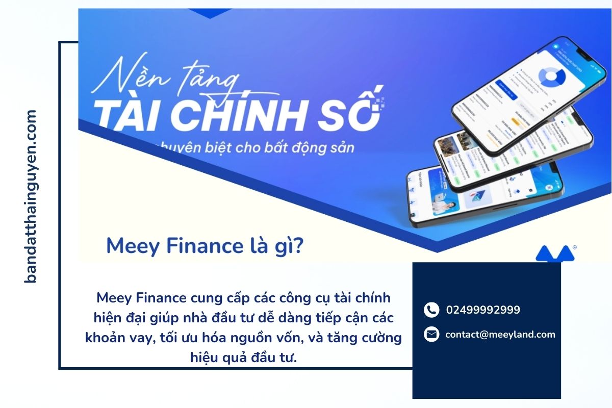 Meey Finance: Giải pháp tài chính toàn diện cho thị trường bất động sản