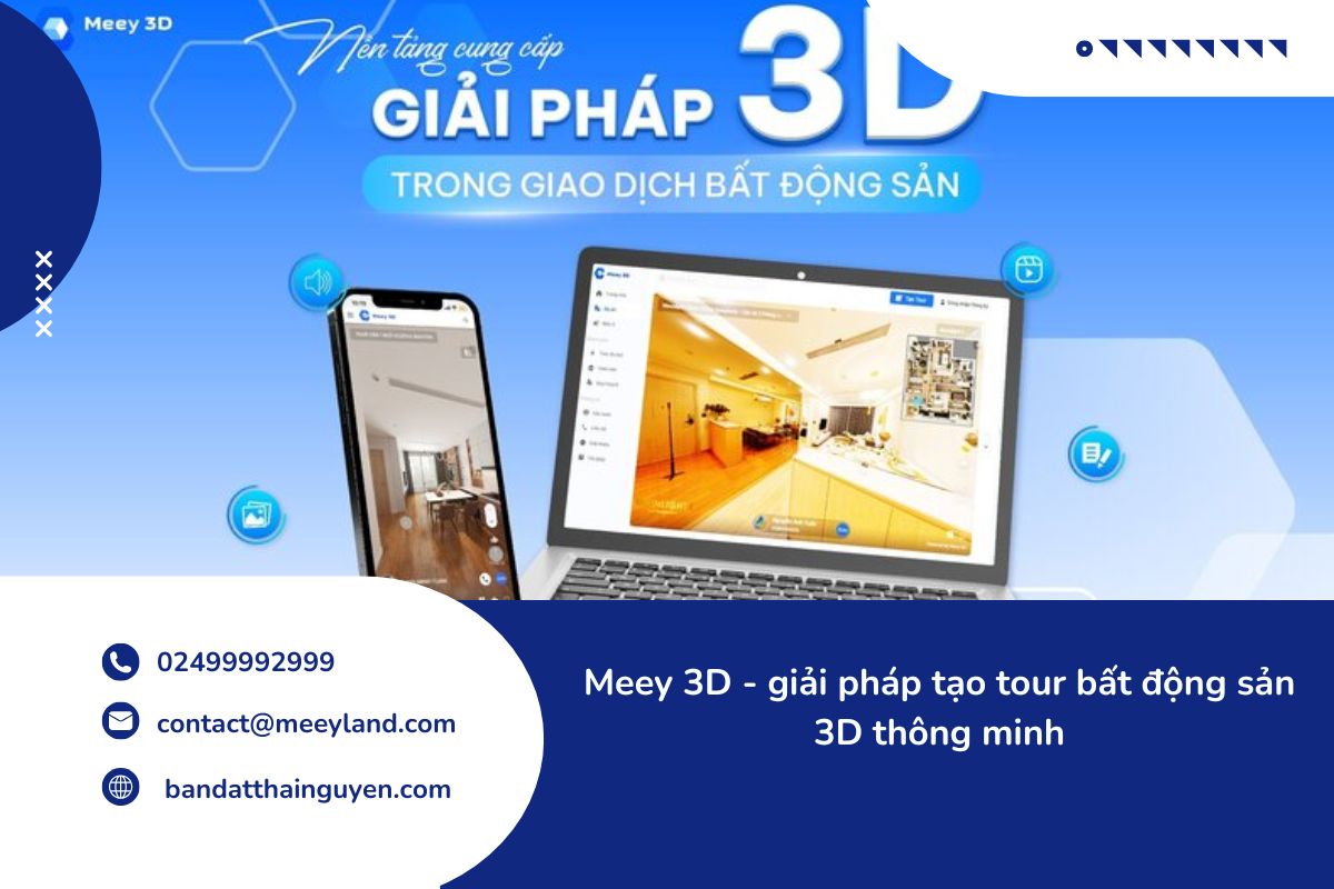 Meey 3D: Bước đột phá trong công nghệ bất động sản số hóa