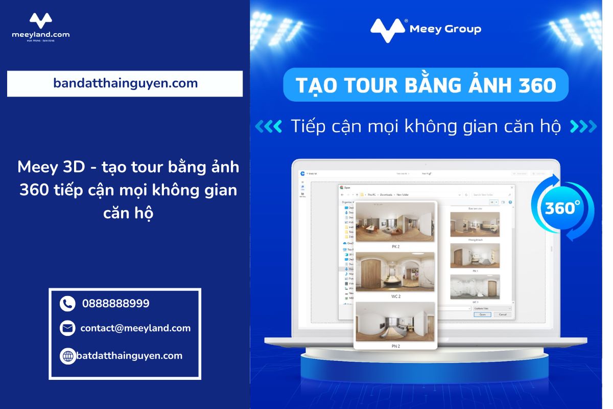 Meey 3D: Bước đột phá trong công nghệ bất động sản số hóa