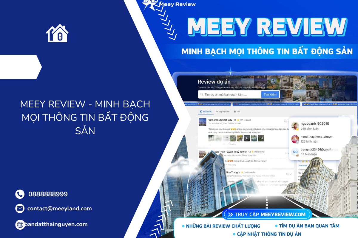 Meey review và tầm quan trọng trong bất động sản