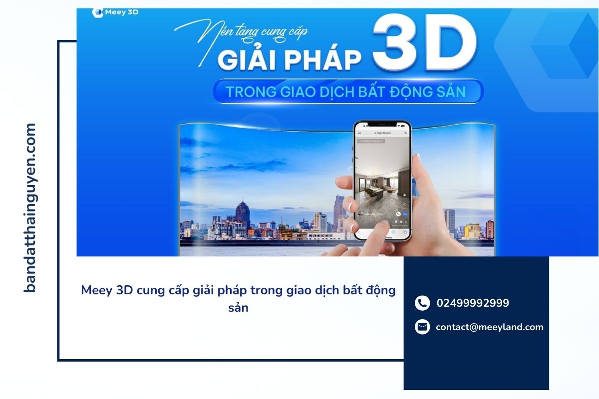 Meey 3D: Trải nghiệm tour bất động sản và du lịch qua công nghệ số