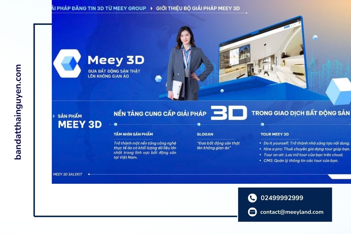 Meey 3D nắm bắt xu hướng cùng sự bùng nổ của công nghệ thực tế ảo trong lĩnh vực bất động sản
