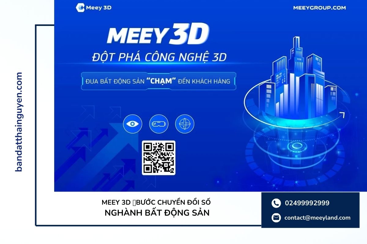 Meey 3D _bước chuyển đổi số nghành bất động sản