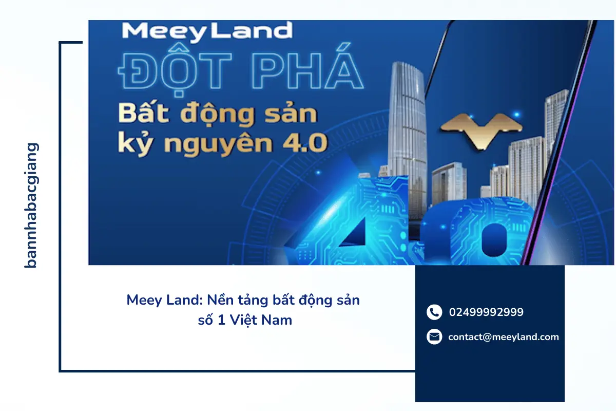 Meey Land: Nền tảng bất động sản số 1 Việt Nam