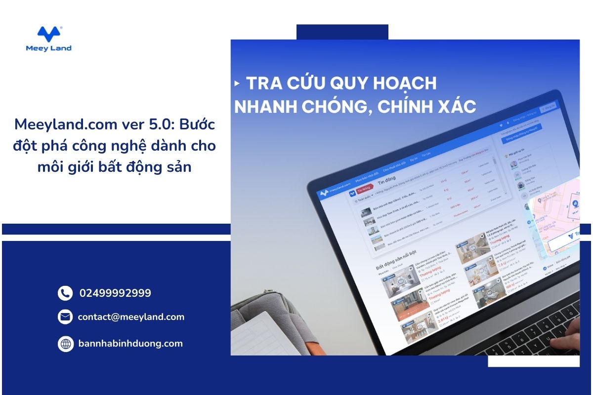 Meeyland.com phiên bản 5.0 tra cứu quy hoạch nhanh chóng, chính xác