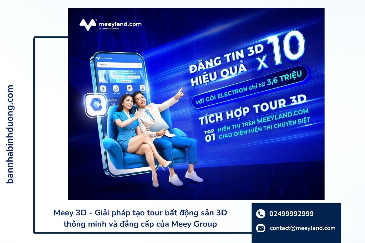 công nghệ 3D trên Meeyland.com là một công cụ hỗ trợ đắc lực, giúp anh giảm thiểu thời gian và công sức tiếp xúc khách hàng tiềm năng.