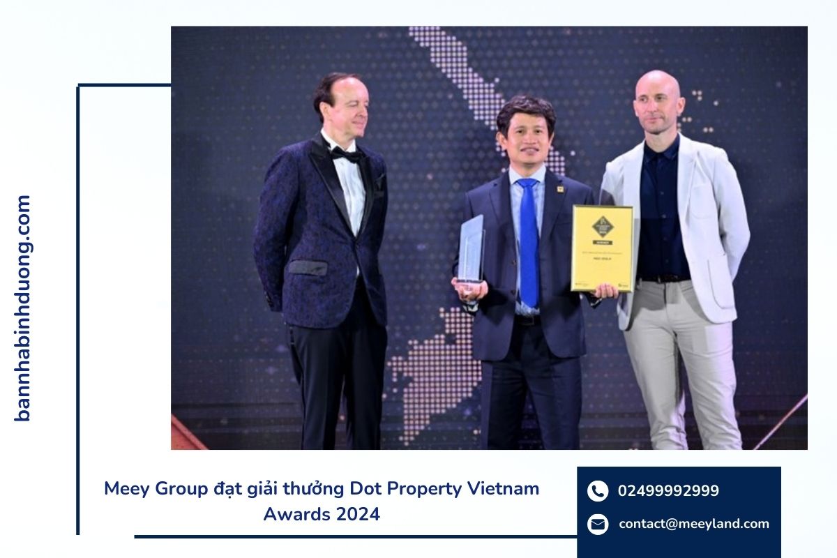 Meey Group đạt giải thưởng Dot Property Vietnam Awards 2024