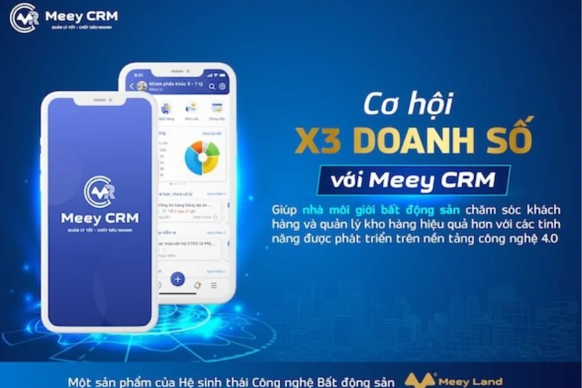 Cách sử dụng Meey CRM để tối ưu hóa quy trình bất động sản