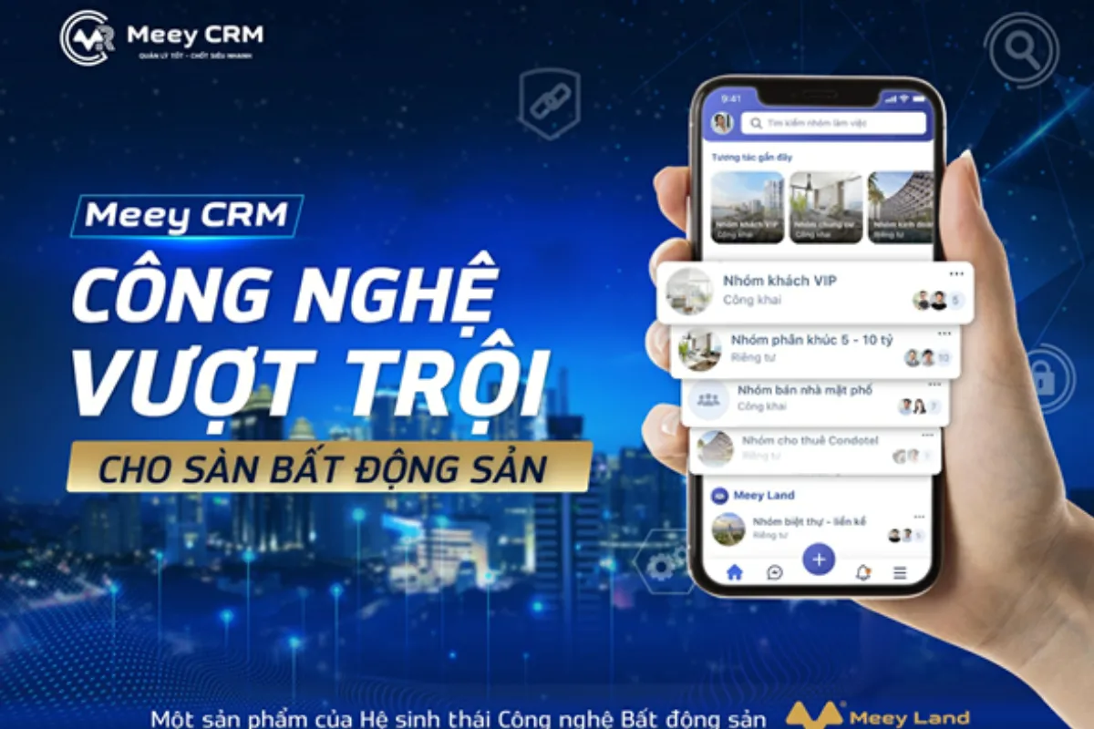  5 Lý do bạn nên sử dụng Meey CRM để quản lý bất động sản