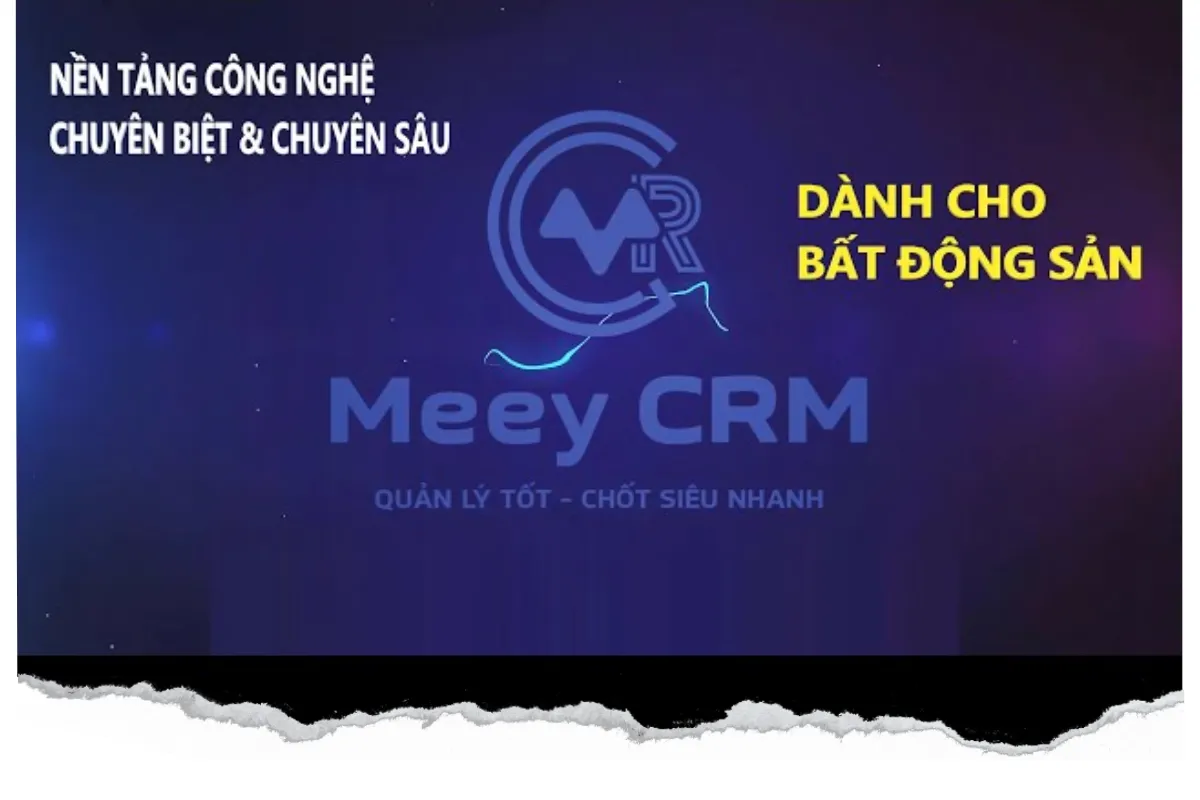 Cách sử dụng Meey CRM để nâng cao hiệu quả kinh doanh BĐS