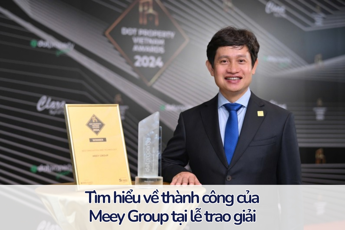 Thành công của Meey Group tại lễ trao giải Dot Property Awards