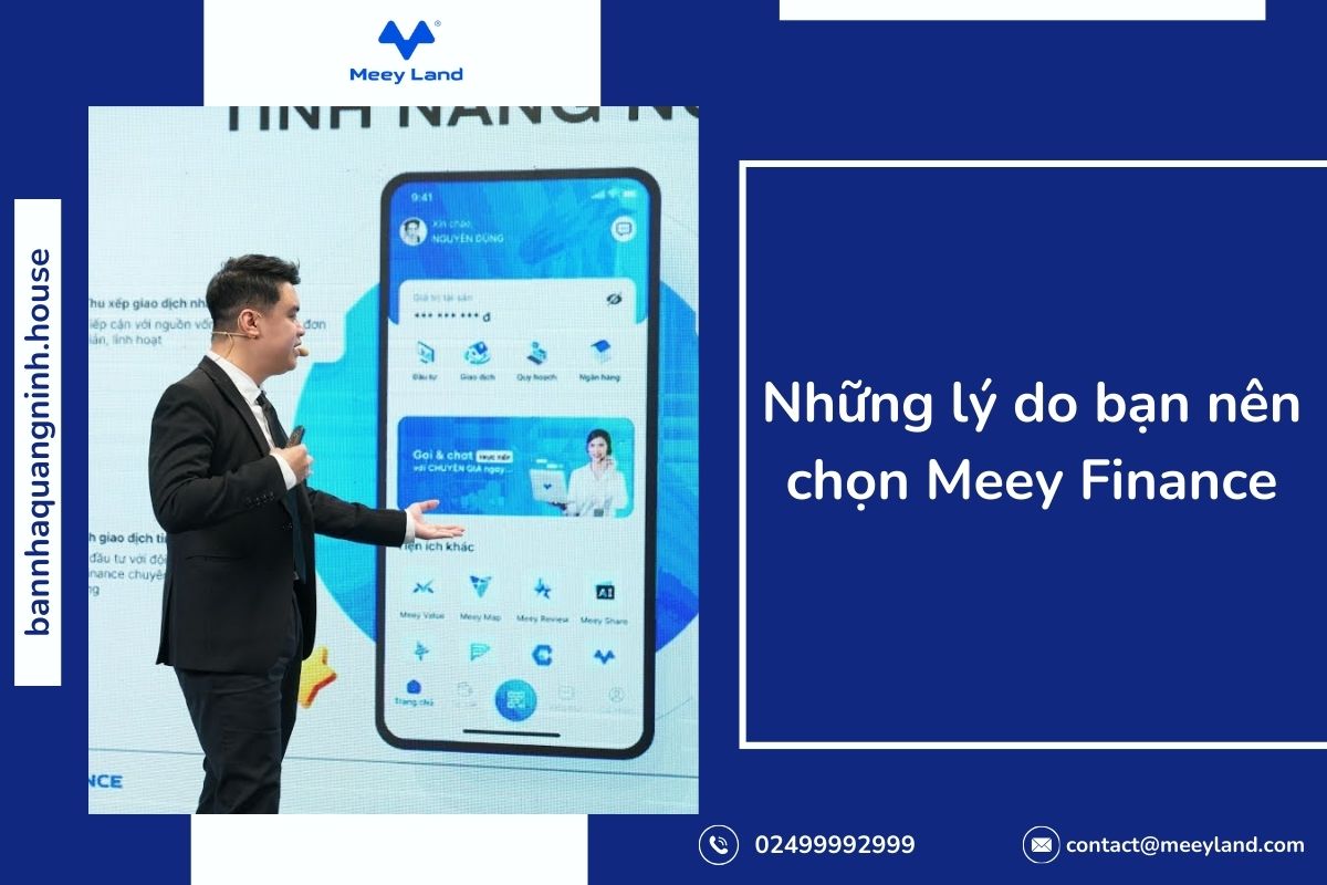 Những lý do bạn nên chọn Meey Finance