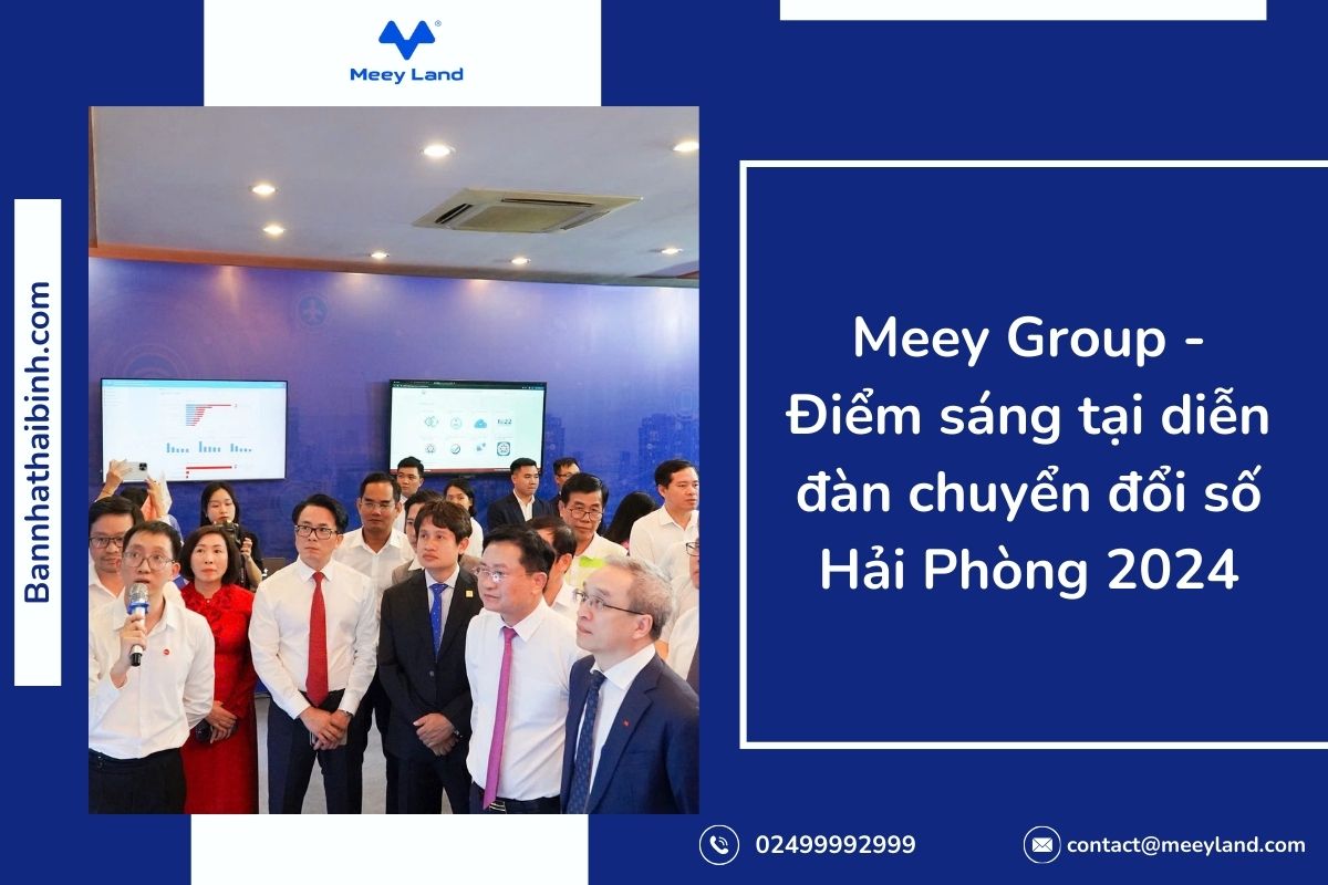 Meey Group - Điểm sáng tại diễn đàn chuyển đổi số Hải Phòng 2024