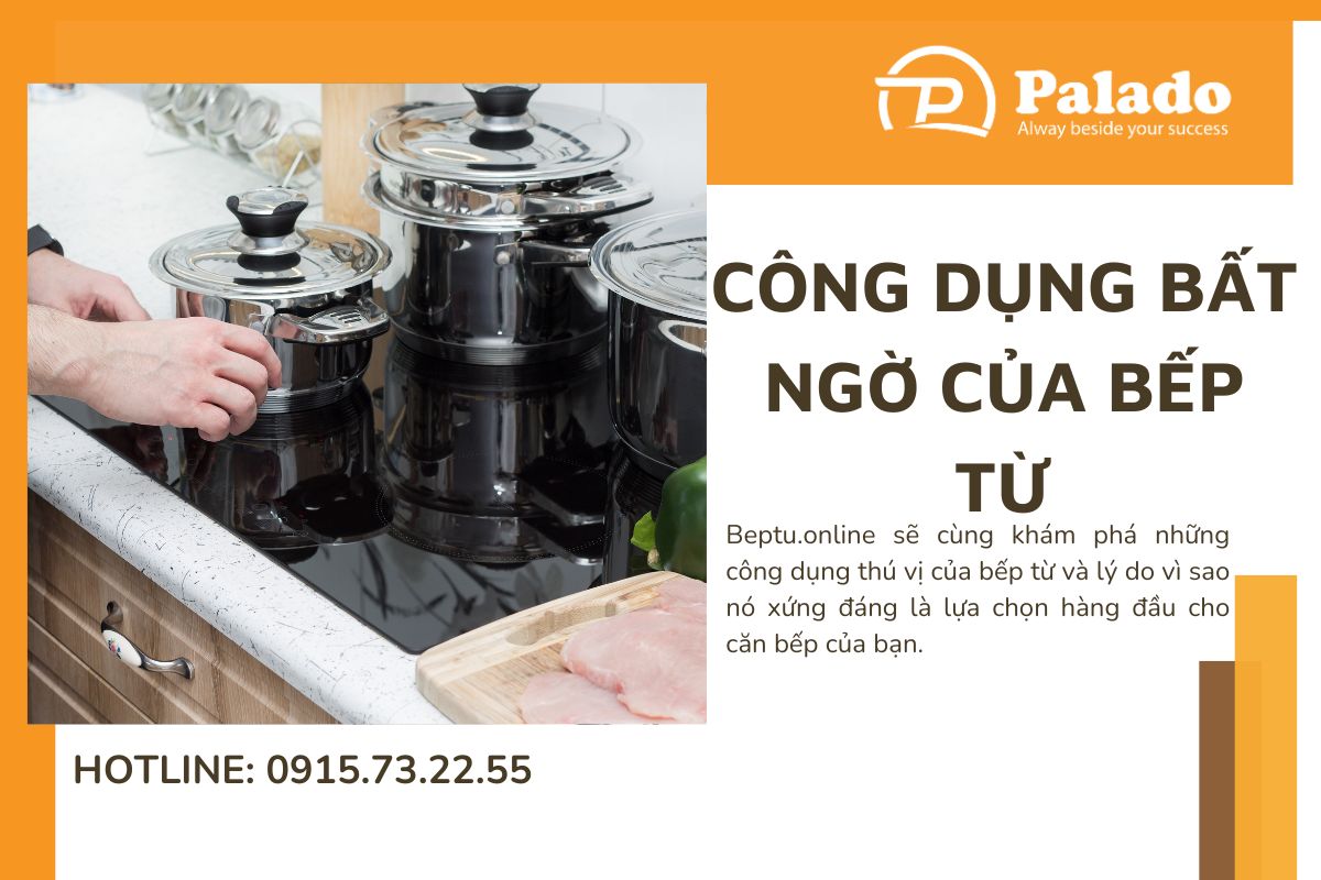 Công dụng bất ngờ của bếp từ