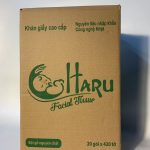 Giấy ăn cao cấp Haru được sản xuất từ thành phần tự nhiên an toàn cho người sử dụng