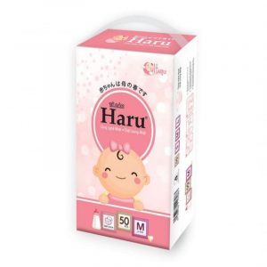 Bỉm dán Haru size M (50 miếng)