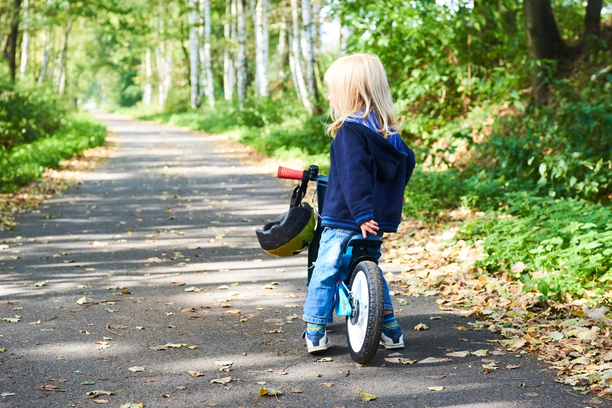 Tại sao bé cần bỉm thoải mái khi đạp xe?