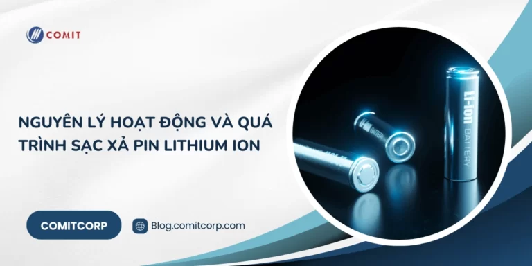 Nguyên lý hoạt động và quá trình sạc xả pin lithium ion (1)