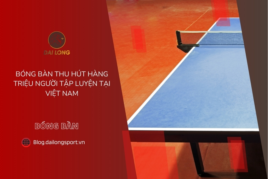 Bàn bóng bàn - Kích thước và yêu cầu