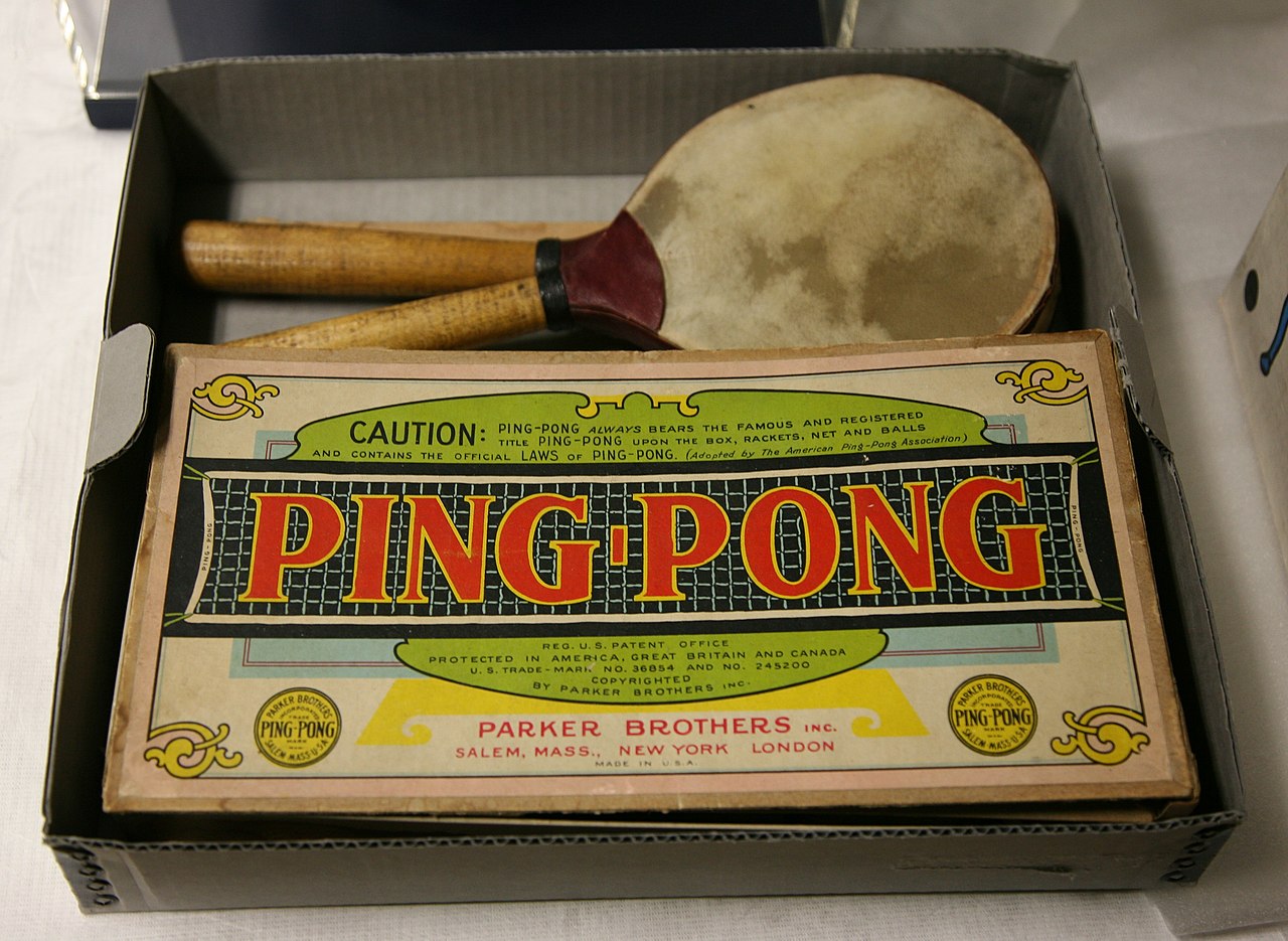 Trò chơi ping-pong của hãng Parker Brothers
