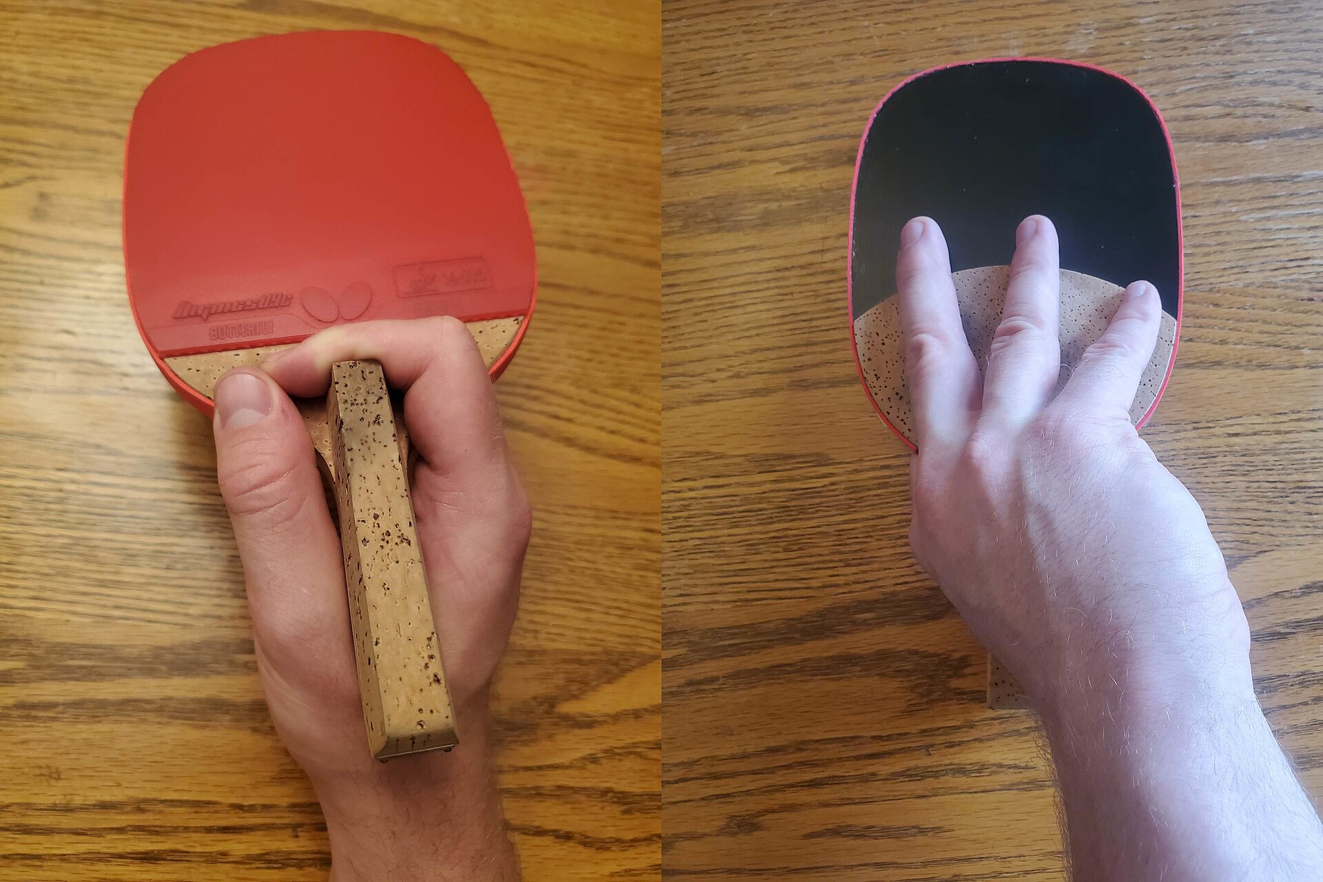 Penhold Grip – Cầm Vợt Bút