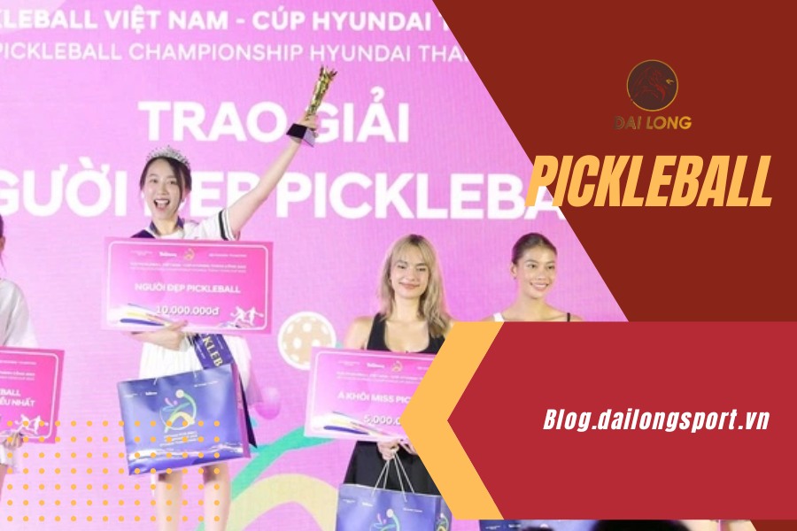 Dàn người đẹp được vinh danh ở giải pickleball Việt Nam 2025