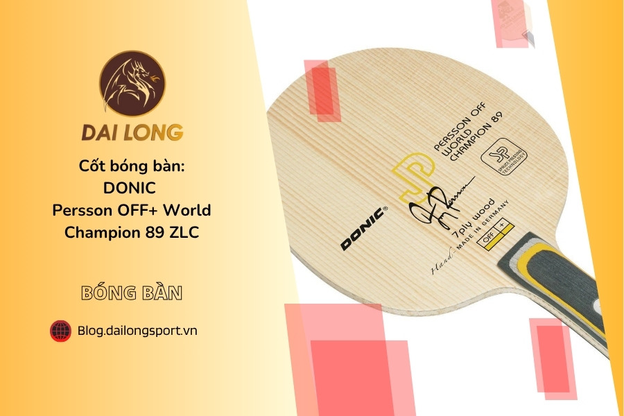 Đánh Giá Chi Tiết DONIC Persson Jubilee 40: Cây Vợt Bàn Tấn Công Cao Cấp Kỷ Niệm 40 Năm Jörgen Persson