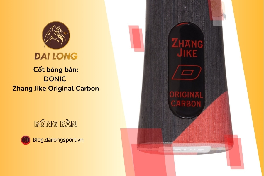Đánh Giá Chi Tiết DONIC Zhang Jike Original Carbon: Cây Vợt Bàn Tấn Công Cao Cấp Với Cured Aramid Carbon